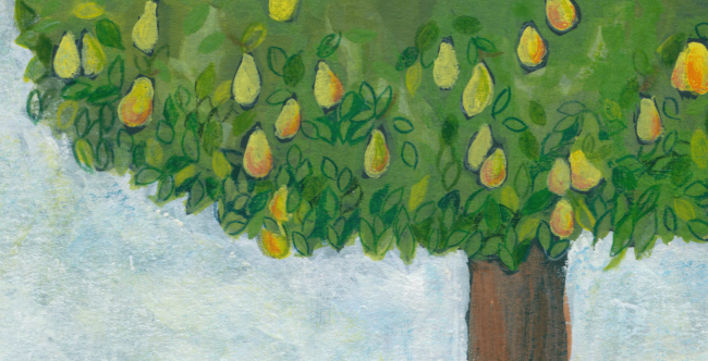 Pears Poem Illustration